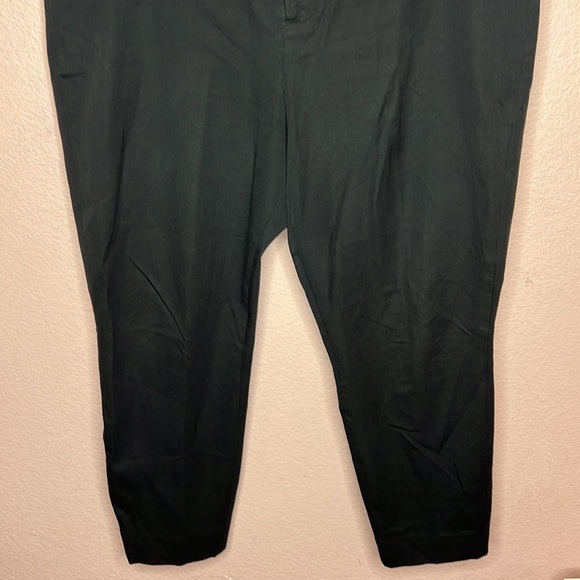 Everlane The Fixed-waist Stretch Cotton Pant. Size 16 - Picture 4 of 11